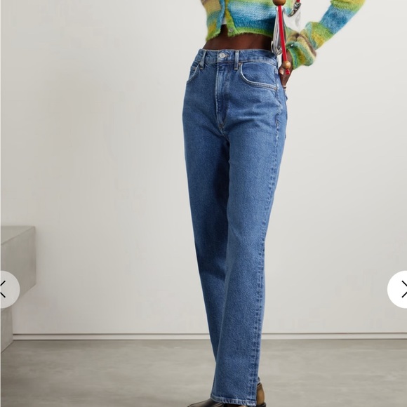 Agolde High Rise Stovepipe Jeans - Picture 4 of 4